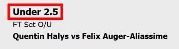 tennis betting over under example 1 bet on under bets