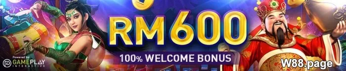 w88 promotion play slots with bonus up to rm600