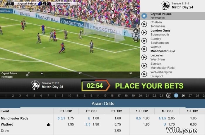 w88.page virtual football betting secrets for new players