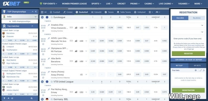 1xbet malaysia best basketball betting websites on the internet