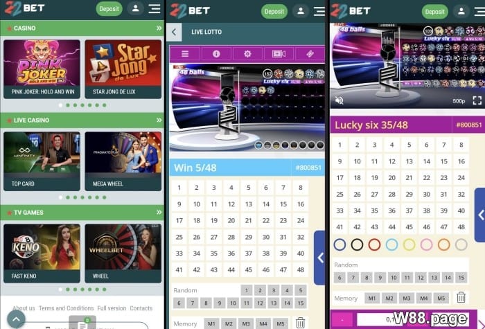 22bet malaysia lottery app for beginners