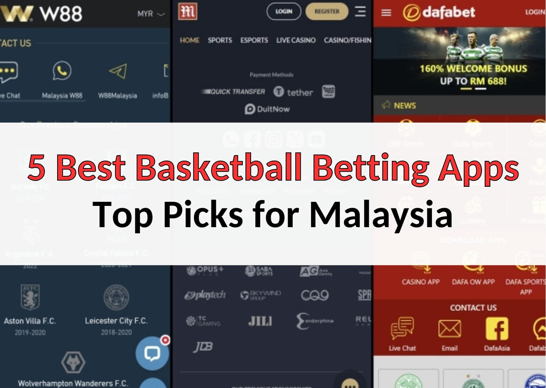 5 Best Basketball Betting Apps – Top Picks for Malaysia