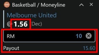 basketball betting odds explained with decimal odd example