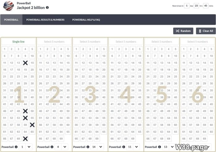 play jackpot lottery online games to win big