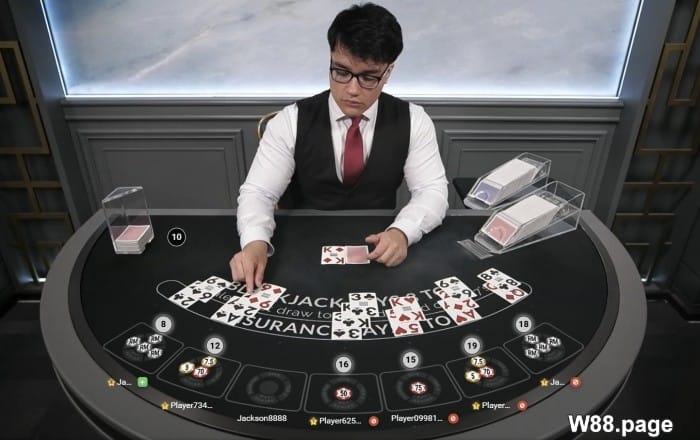 6-5 vs 3-2 Blackjack play at w88 malaysia