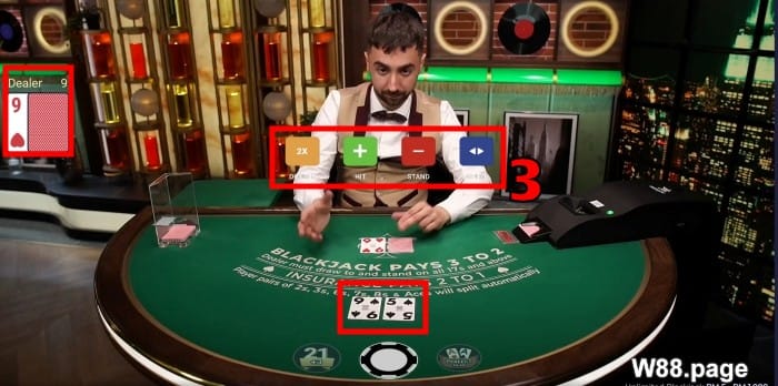 online blackjack rules make bet decisions