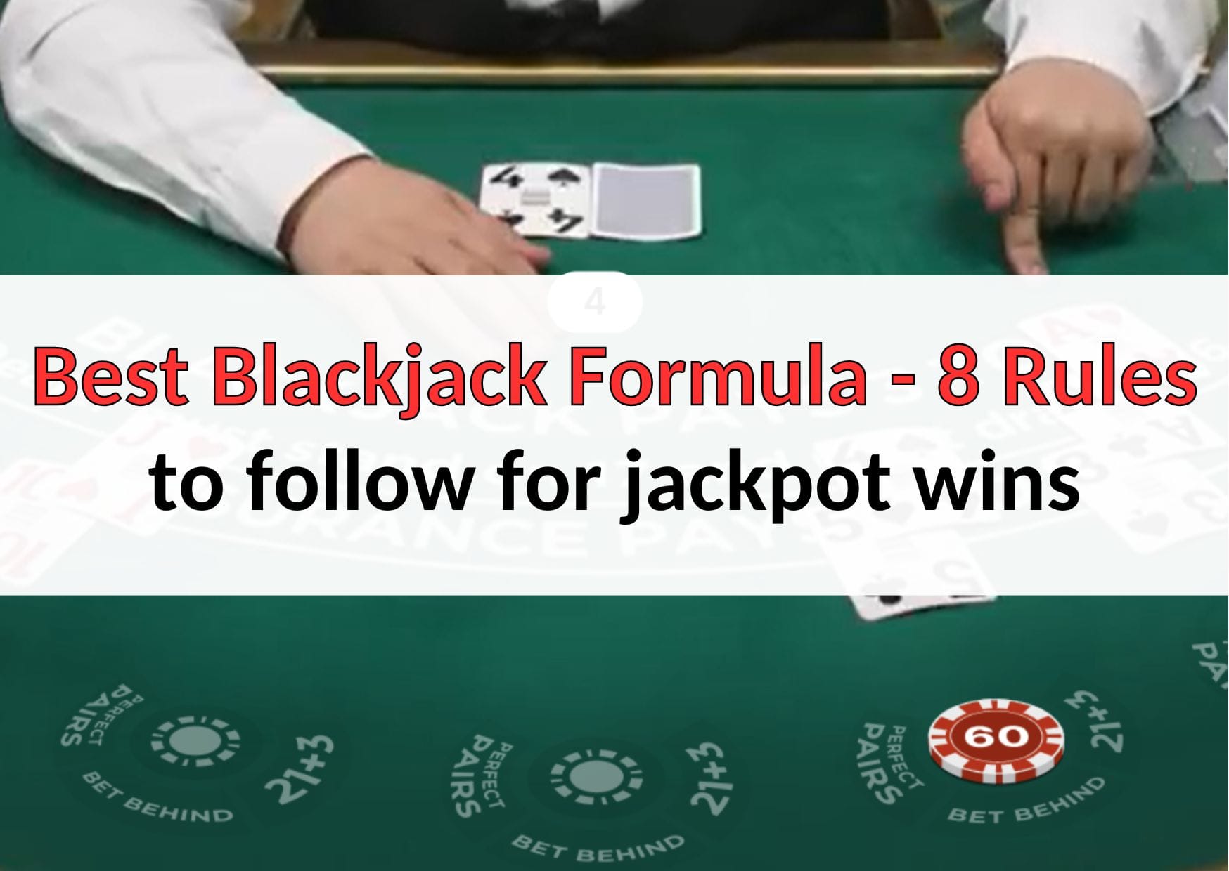 Best Blackjack Formula 8 rules by w88.page