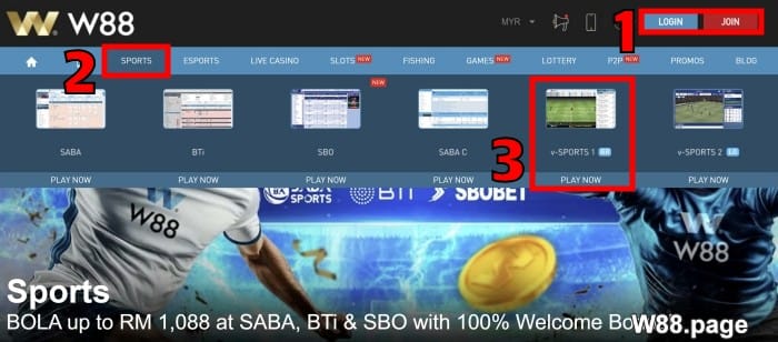 horse race betting online join to play at w88