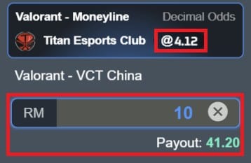 esports betting odds w88 example 2