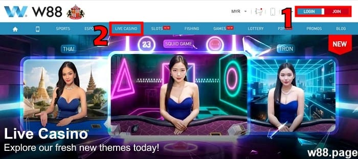 how to play 5 card poker guide step 1 join w88