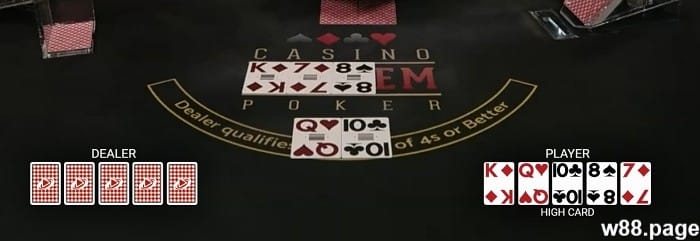 how to play 5 card poker ranks