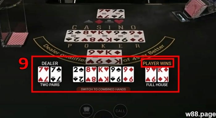 how to play 5 card poker step 3 gameplay