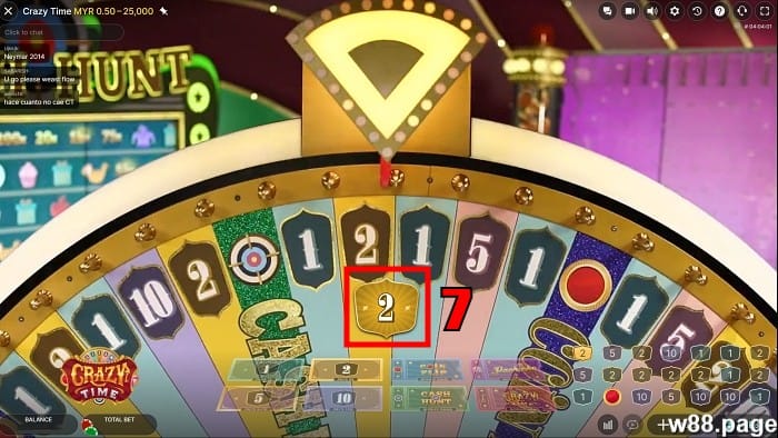 how to play crazy time game win big at w88