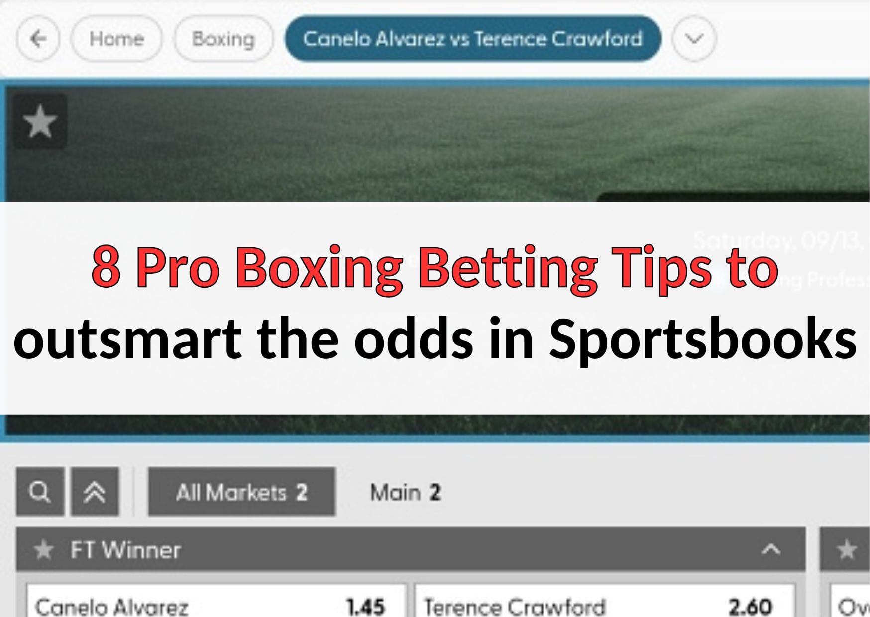 pro boxing betting tips