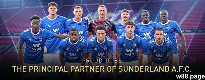 sunderland w88 partnership w88 proud partners