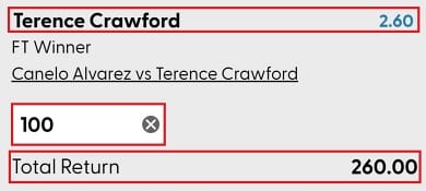 how does boxing betting work example 2