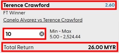 how to bet on boxing online examples of odds 2