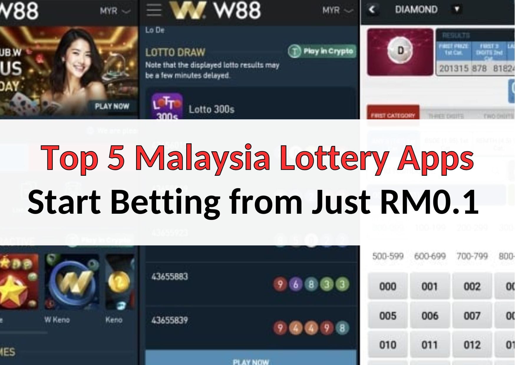 top 5 malaysia lottery apps