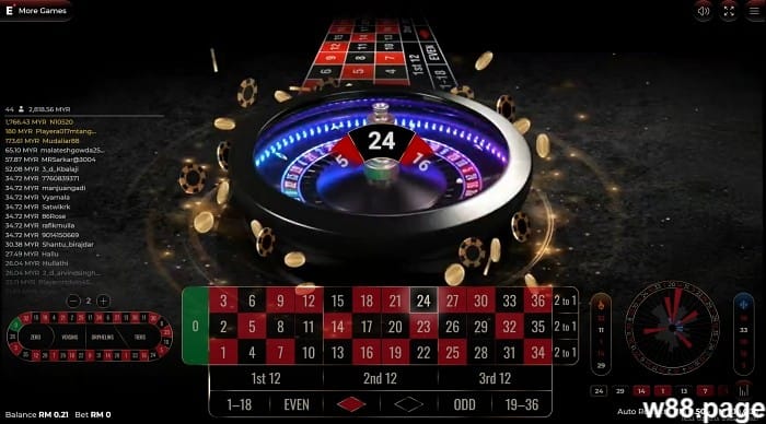 w88 roulette terms explained for beginners