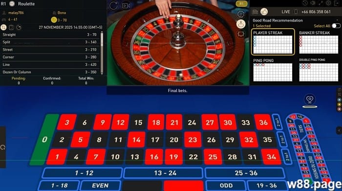 w88 roulette terms explained to master the game