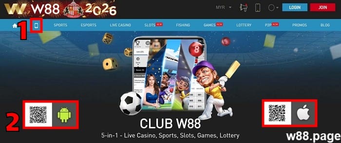 fishing master download w88 official app