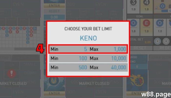 play keno online for free step 3