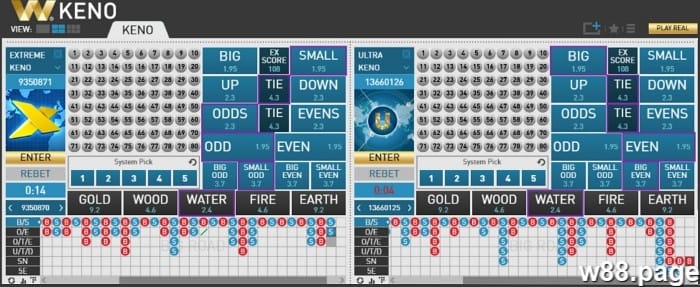 play keno online for free