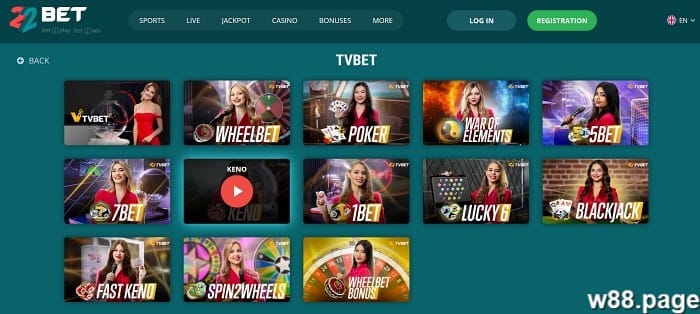 best online keno sites 22bet