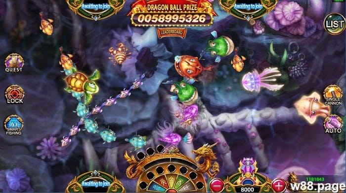 fishing games for free dragon ball fishing at w88