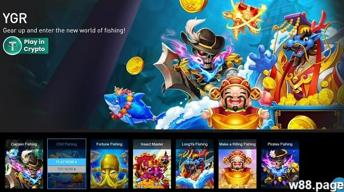 fishing games for free ygr games at w88