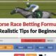 Horse Race Betting Formula: 8 Realistic Tips for Beginners