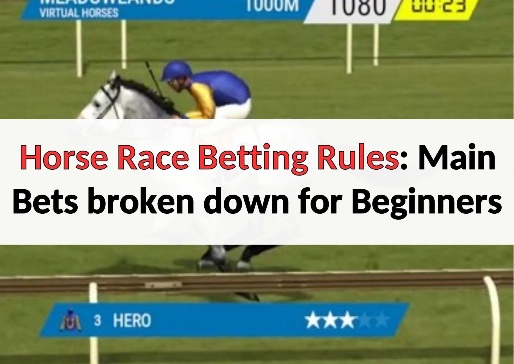 horse race betting rules (1)