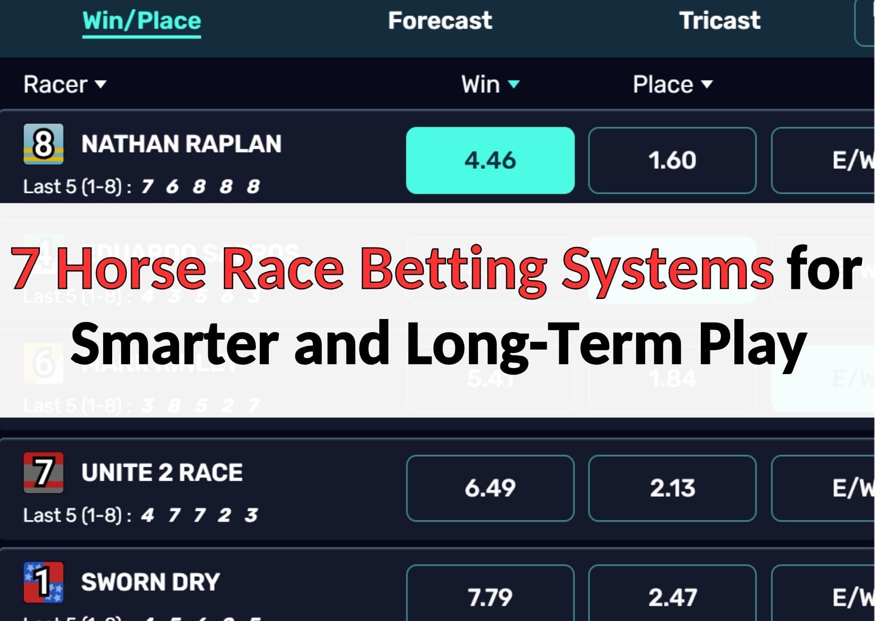 horse race betting systems (1)
