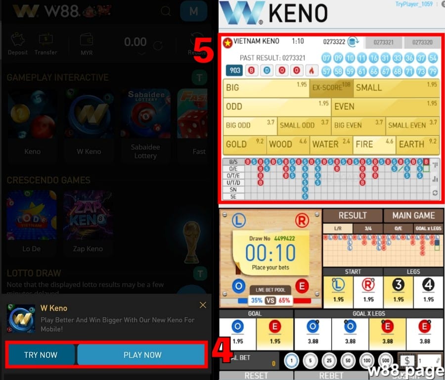 keno app download how to play