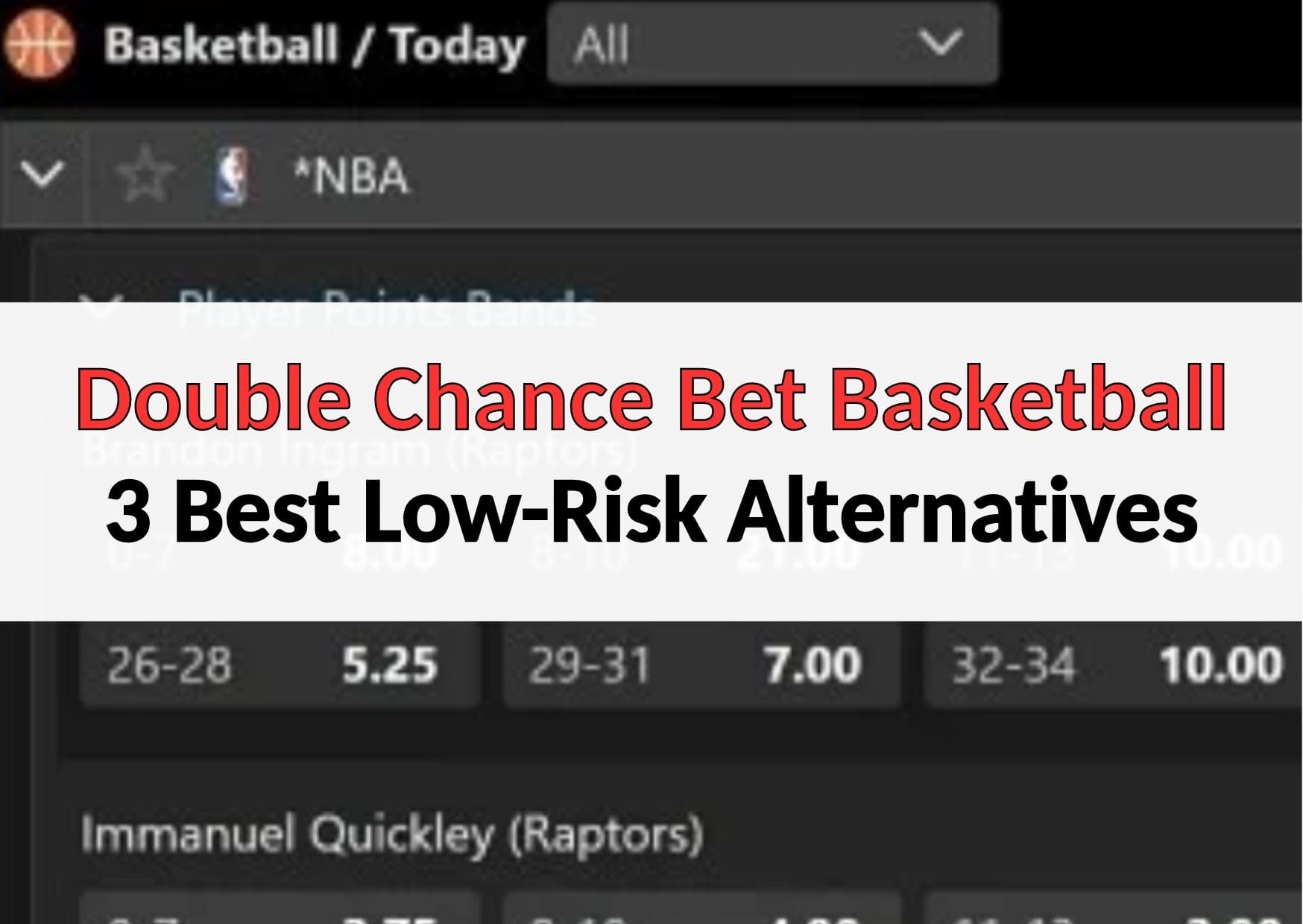 double chance bet basketball