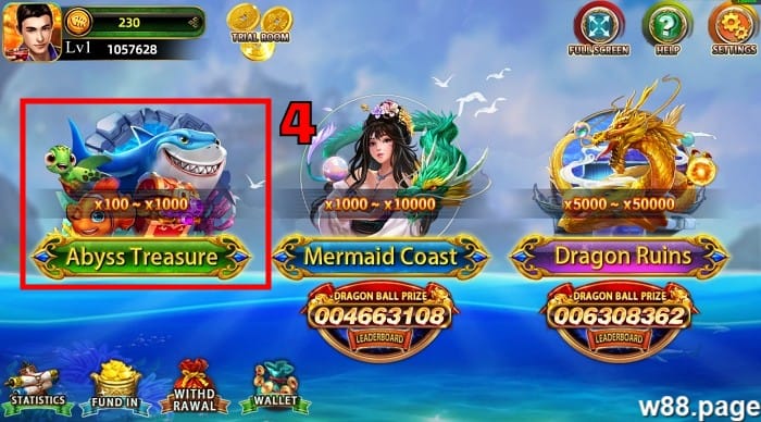dragon ball fishing guide step 2