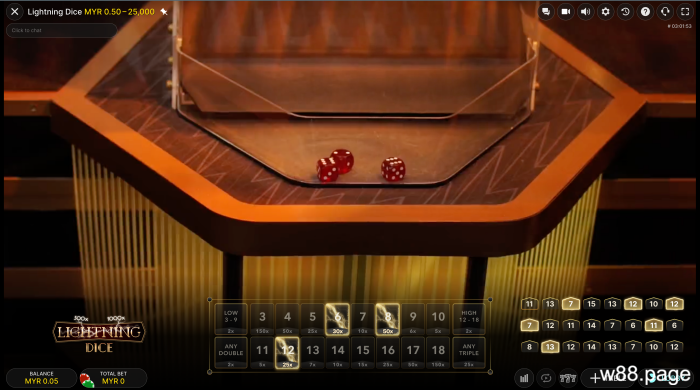 lightning-dice-game-show-by-evolution-at-w88-live-casino
