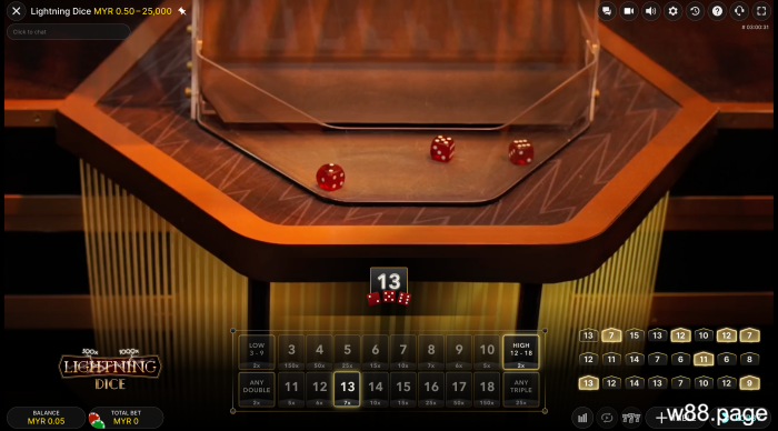 lightning-dice-game-show-by-evolution-at-w88