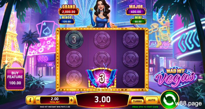 playtech-slot-game-at-w88-mega-hit-vegas